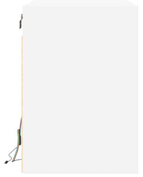 Nástěnná TV skříňka s LED bílá 180 x 31 x 45 cm 3307940