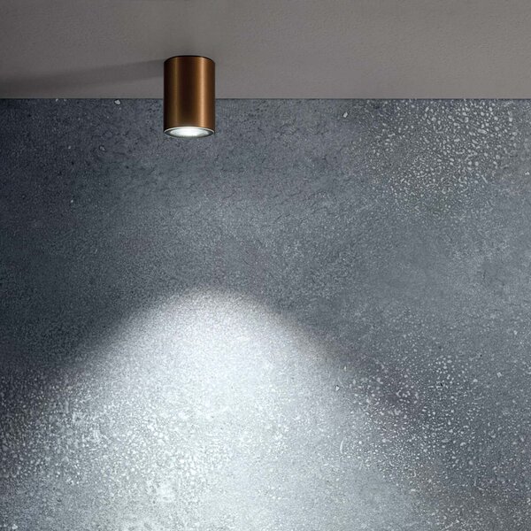 Lombardo Ago Up LED přisazené svítidlo IP65 Černá2700K110mm