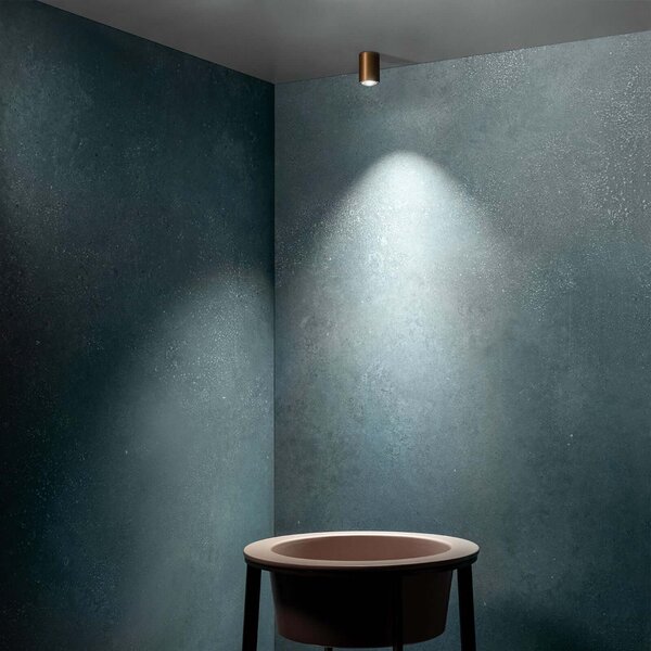 Lombardo Ago Up LED přisazené svítidlo IP65 Černá2700K110mm