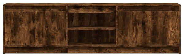 TV skříňka s LED kouřový dub 180 x 34 x 50 cm kompozitní dřevo 3307916