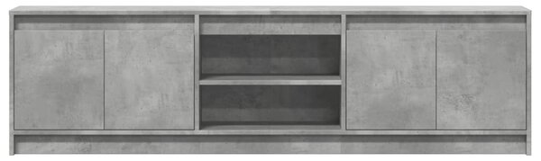 TV skříňka s LED betonově šedá 180x34x50 cm kompozitní dřevo 3307915