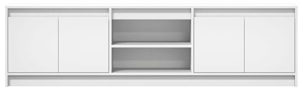 TV skříňka s LED bílá 180 x 34 x 50 cm kompozitní dřevo 3307912