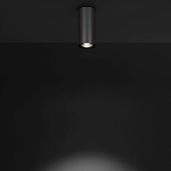 Lombardo Ago Up LED přisazené svítidlo IP65 Černá2700K110mm
