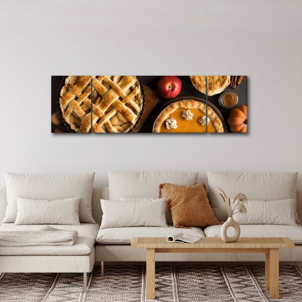 Obraz - Dýňový koláč (170x50 cm)