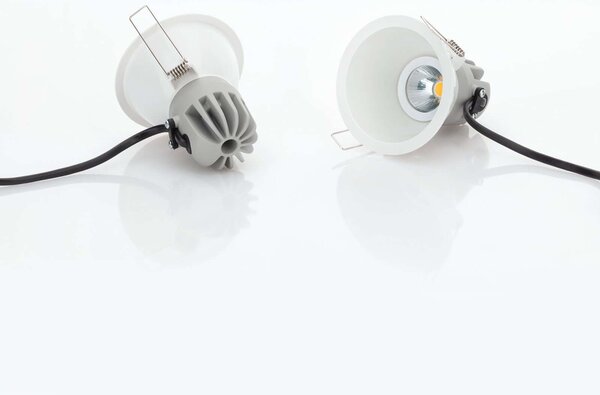 Lombardo Pop kruhové LED zápustné svítidlo IP65 2700K60mm