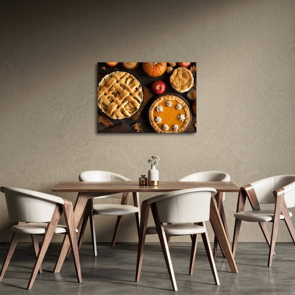 Obraz - Dýňový koláč (70x50 cm)