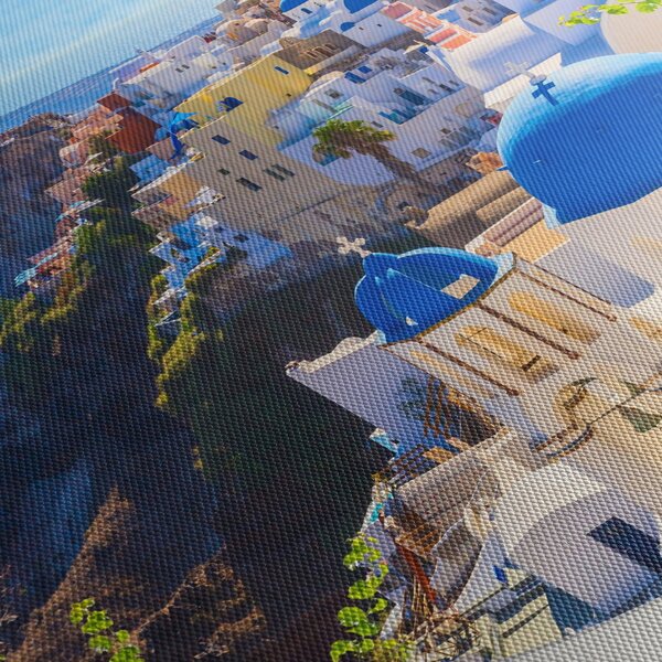 Obraz - Santorini, Řecko (125x70 cm)