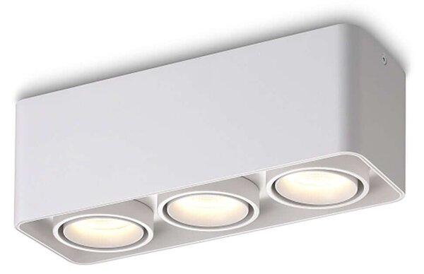 Curved Point LED přisazené svítidlo Ra>90 Bílá100mm