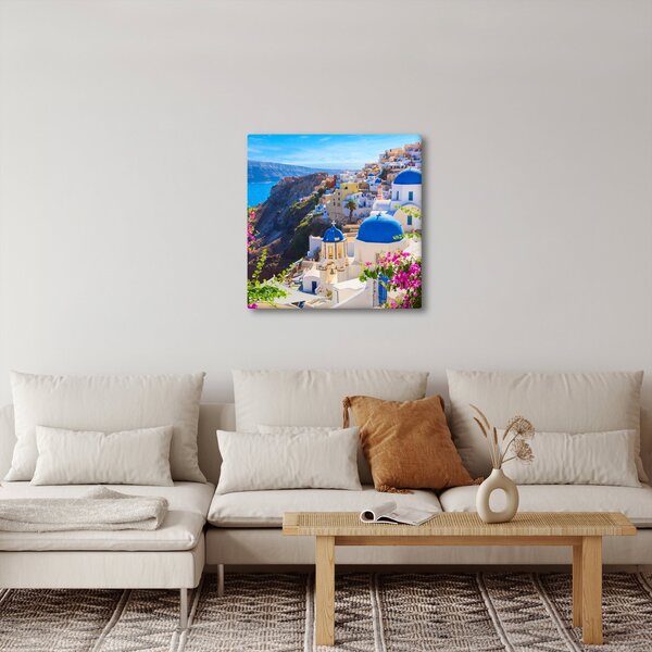 Obraz - Santorini, Řecko (30x30 cm)