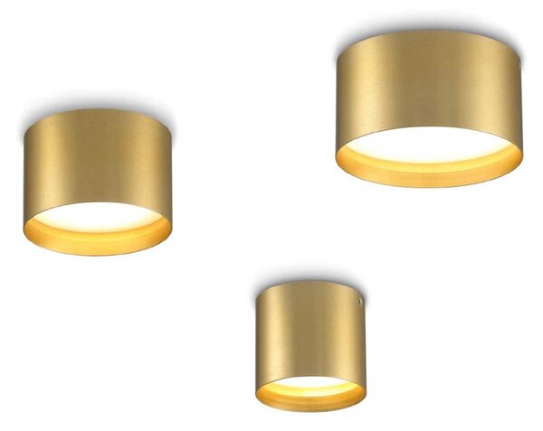 Babol LED přisazené svítidlo CRI>97 Zlatá⌀120