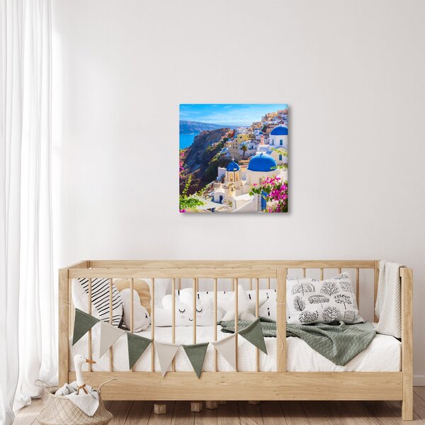Obraz - Santorini, Řecko (30x30 cm)