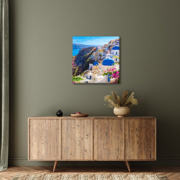 Obraz - Santorini, Řecko (30x30 cm)