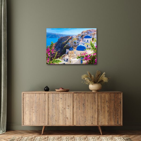 Obraz - Santorini, Řecko (70x50 cm)