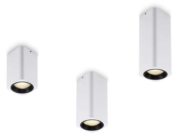 Curved LED přisazené svítidlo Ra>90 střední60mm