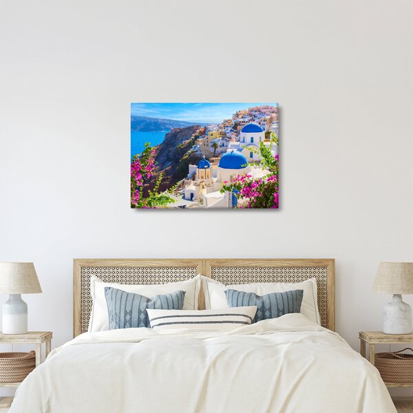 Obraz - Santorini, Řecko (70x50 cm)