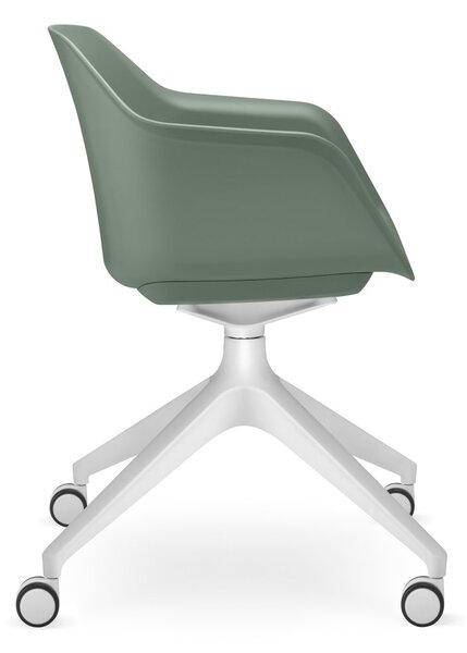 LD SEATING - Otočná židle RIVA RI-01,F02 celoplastová