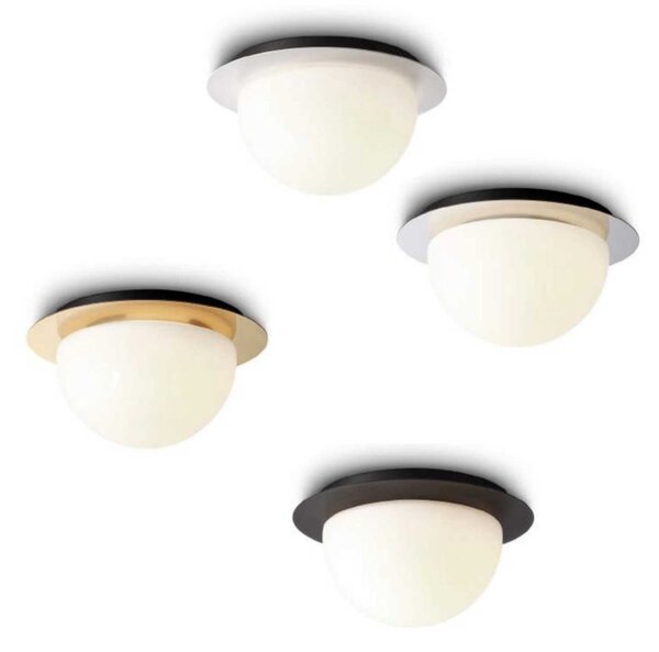 Half sphere LED přisazené svítidlo Zlatá