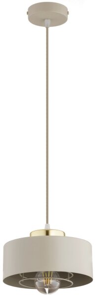 Brilagi - Lustr na lanku SPRING 1xE27/60W/230V pr. 20 cm béžová/zlatá