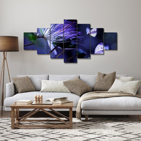 Obraz - Tropická květina (210x100 cm)