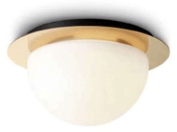 Half sphere LED přisazené svítidlo Zlatá
