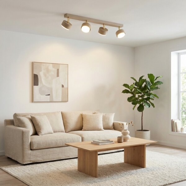 Brilagi - LED Bodové svítidlo MONO 4xGX53/12W/230V béžová