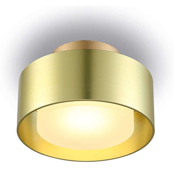 Metal Round LED přisazené svítidlo Zlatá
