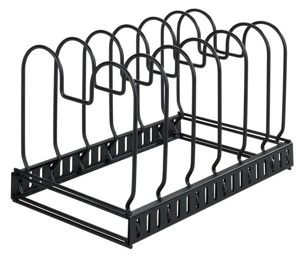 WENKO 53149100 - Držák poklic a pánví 18x18 cm černá