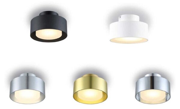 Metal Round LED přisazené svítidlo Zlatá