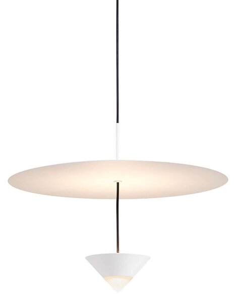 Conical LED závěsné svítidlo up/down Bílá380x191mm