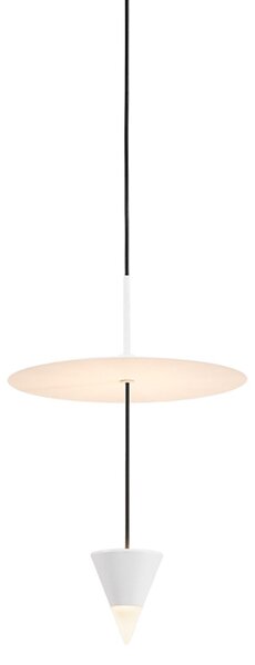 Conical LED závěsné svítidlo up/down Bílá380x191mm