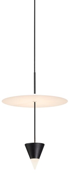 Conical LED závěsné svítidlo up/down Bílá380x191mm