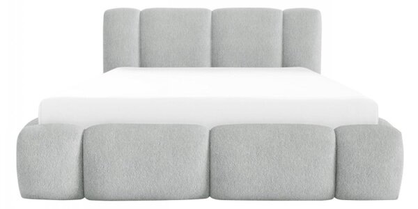 Čalouněná postel s úložným prostorem Kirasti Boucle, Rozměr postele: 120 x 200 cm, Barva:: Lambi 04 5903211521164