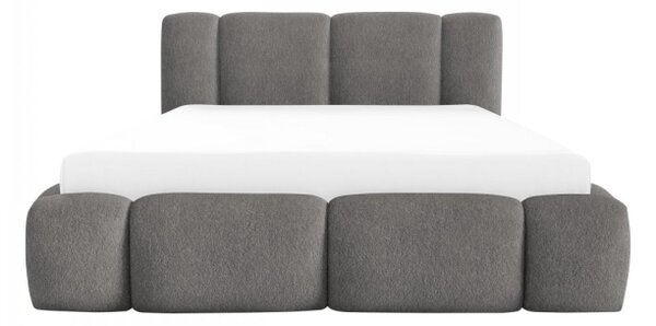 Čalouněná postel s úložným prostorem Kirasti Boucle, Rozměr postele: 120 x 200 cm, Barva:: Lambi 04 5903211521164