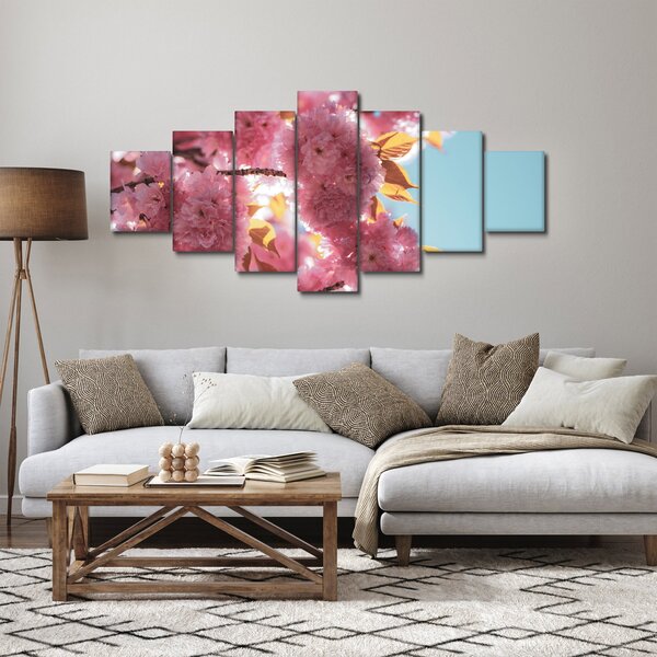 Obraz - Třešňový květ (210x100 cm)