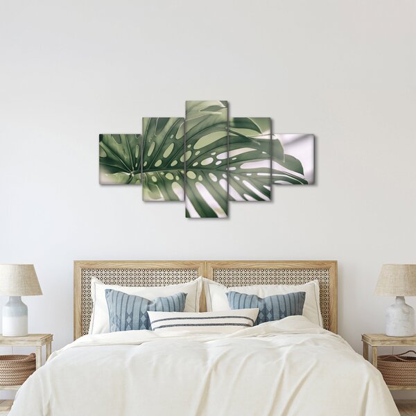 Obraz - List monstery (125x70 cm)