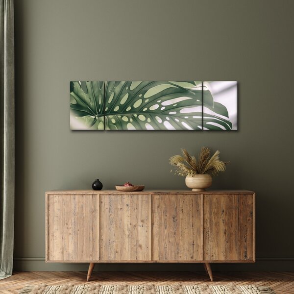 Obraz - List monstery (170x50 cm)