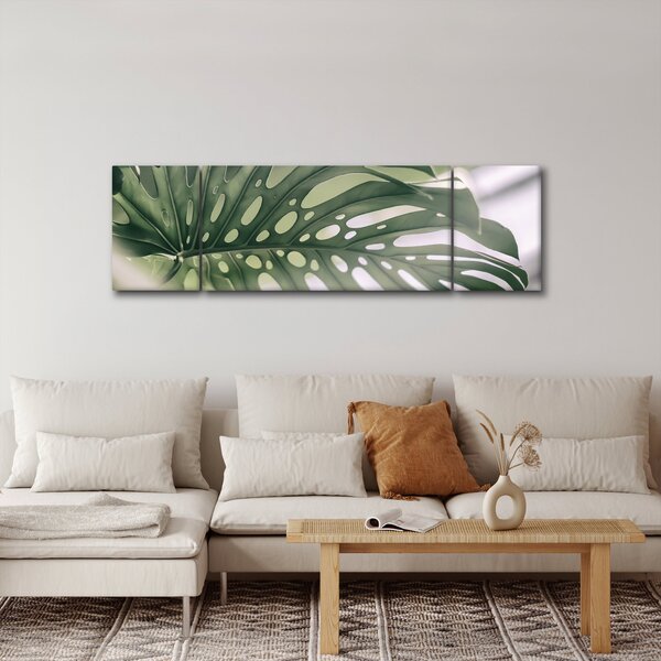 Obraz - List monstery (170x50 cm)