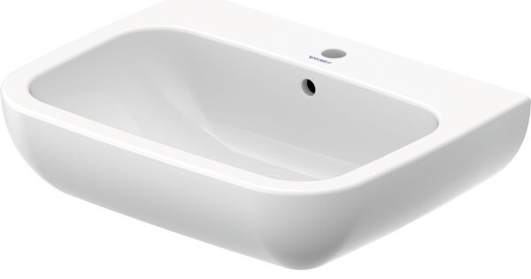 Duravit 23106500002 - Závěsné umyvadlo D-CODE 65x50 cm keramika/lesklá bílá