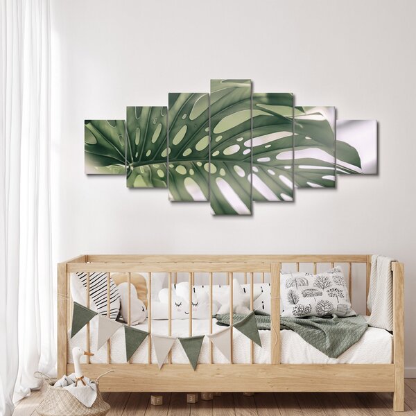 Obraz - List monstery (210x100 cm)