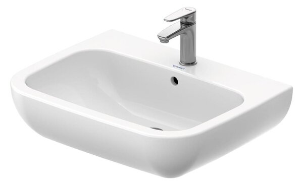 Duravit 23106500002 - Závěsné umyvadlo D-CODE 65x50 cm keramika/lesklá bílá