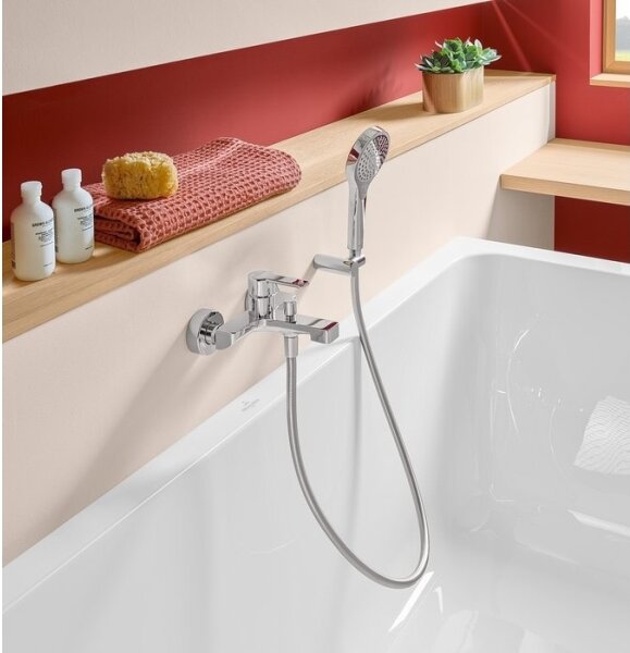 Villeroy & Boch TVT10300200061 - Vanová baterie ARCHITECTURA lesklý chrom