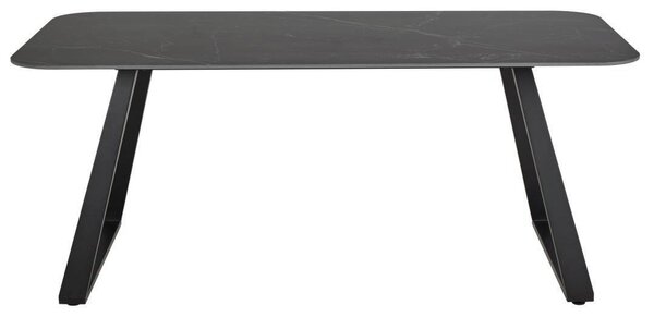 JÍDELNÍ STŮL, černá, 180/90/75 cm MID.YOU - Jídelní stoly, Online Only
