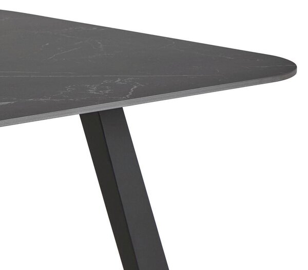 JÍDELNÍ STŮL, černá, 180/90/75 cm MID.YOU - Jídelní stoly, Online Only