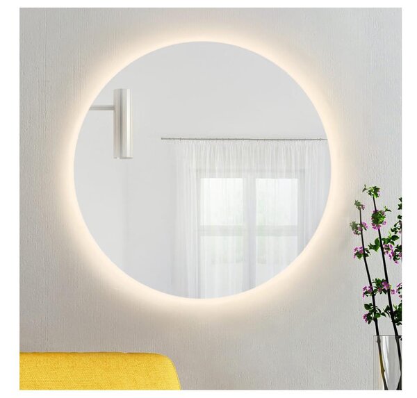 Baltica Design - LED Koup. zrcadlo s pods. BRIGHT 15W/230V 3000K pr. 80 cm IP65