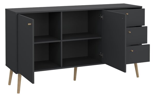 Komoda Bodo 49121 šedý mat - Tvilum