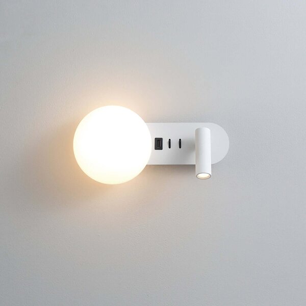 Reading Ambient LED nástěnné svítidlo s USB Černá