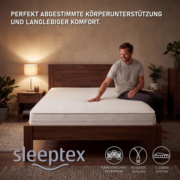 TAŠTIČKOVÁ MATRACE, 140/200 cm Sleeptex - Pěnové matrace
