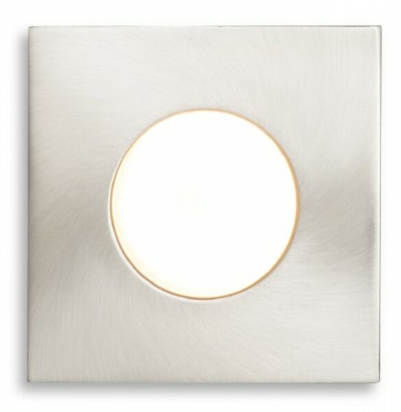 RED - DESIGN RENDL RENDL SPLASH SQ zápustná matný nikl 230V GU10 50W IP65 R11736