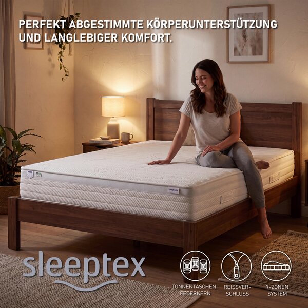 TAŠTIČKOVÁ MATRACE, 120/200 cm Sleeptex - Pěnové matrace