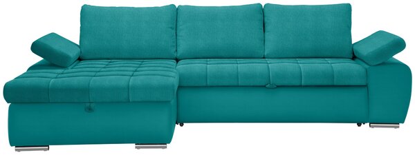 ROHOVÁ SEDAČKA, textil, tyrkysová Xora - Sedací soupravy